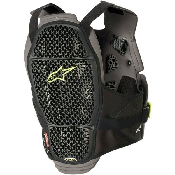 Armura Alpinestars A-4 MAX CHEST M/L Alb/Antracit/Rosu, 2