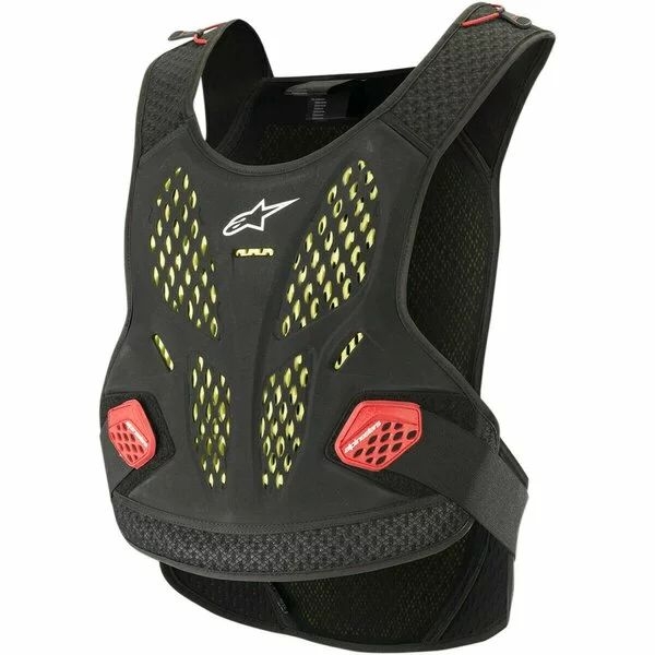 Armura piept Alpinestars SEQUENCE Negru/Alb/Rosu XS/S, 6