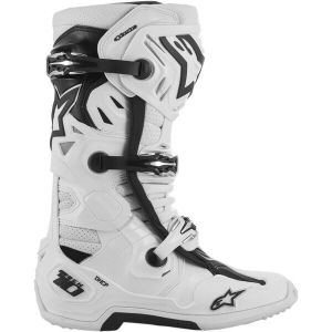 Cizme cross-enduro Alpinestars TECH 10 SUPERVENTED BOOT Negru/Gri/Rosu 45.5, 30