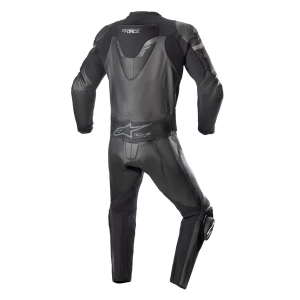 Combinezon de piele 2 piese Alpinestars Gp Force Chaser Negru/Alb 56, 4