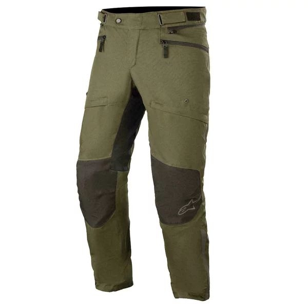 Pantaloni moto impermeabili Alpinestars AST-1 V2 WP L Negru/Verde, 8