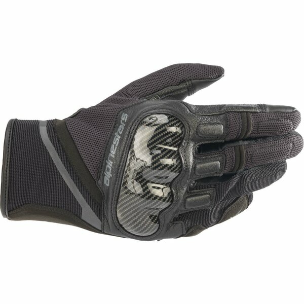 Manusi de piele vara ALPINESTARS CHROME XL Negru/Gri, 3