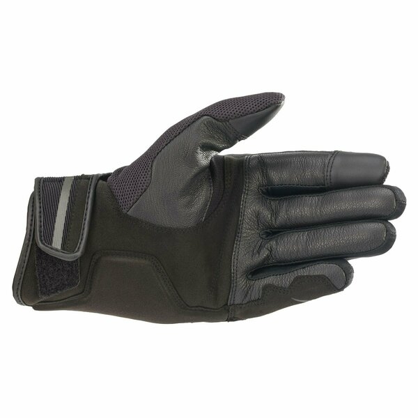 Manusi de piele vara ALPINESTARS CHROME XXL Negru/Verde, 2