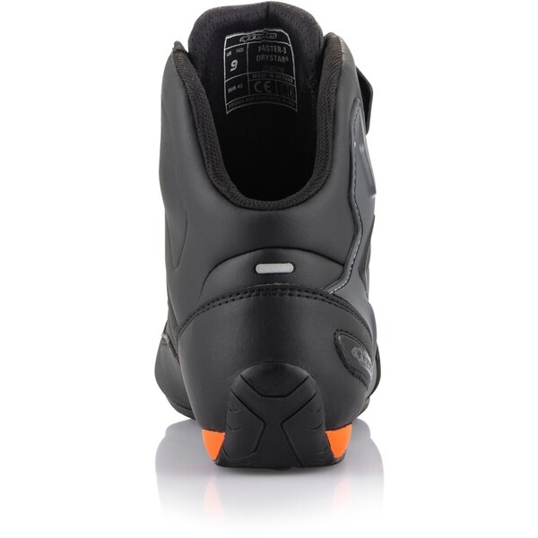 Ghete moto sport/touring Alpinestars Faster-3 Drystar 45.5 Negru/Gri/Galben, 3