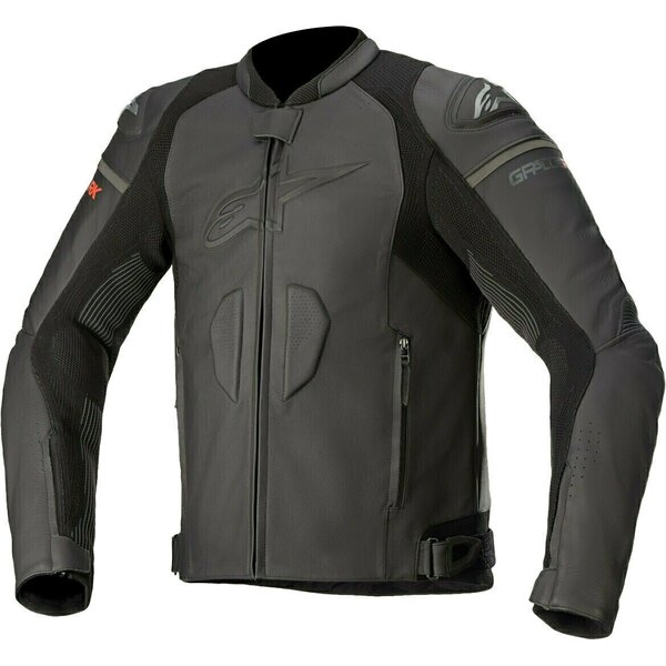Geaca de piele Alpinestars GP PLUS R V3 RIDEKNIT 56 Negru/Alb/Rosu, 3