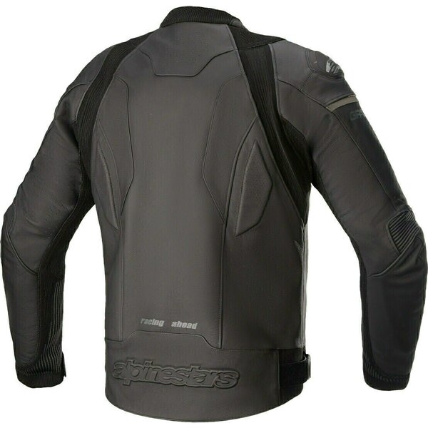 Geaca de piele Alpinestars GP PLUS R V3 RIDEKNIT 48 Negru/Rosu fluo, 9
