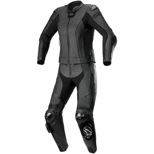 Combinezon de piele dama 2 piese ALPINESTARS STELLA MISSILE V2 Negru/Alb 46, 3