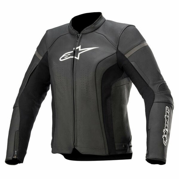 Geaca de piele dama Alpinestars Stella Kira V2 Negru/Alb 46, 2