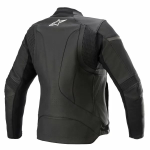 Geaca de piele dama Alpinestars Stella Kira V2 Negru/Alb 46, 7