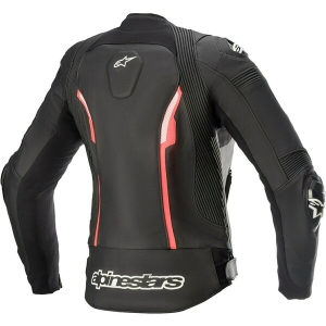 Geaca de piele dama Alpinestars Stella Missile V2 38 Negru/Roz