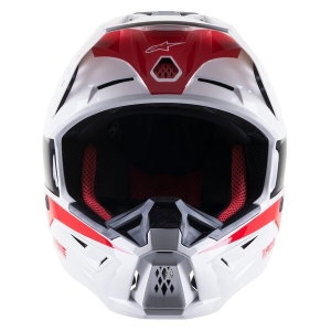 Casca cross-enduro Alpinestars Supertech S-M5 BOND M Negru/Argintiu/Galben, 6