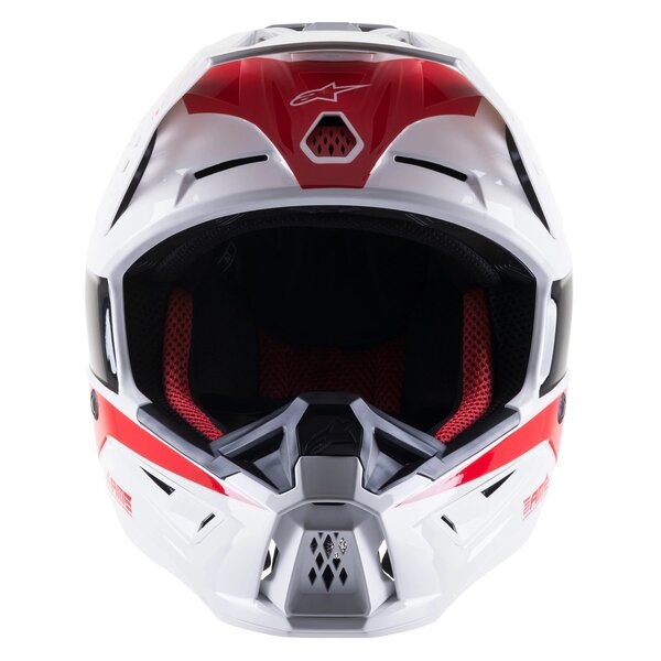 Casca cross-enduro Alpinestars Supertech S-M5 BOND L Negru/Argintiu/Galben, 5
