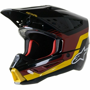 Casca cross-enduro Alpinestars Supertech S-M5 VENTURE R XXL Negru/Galben