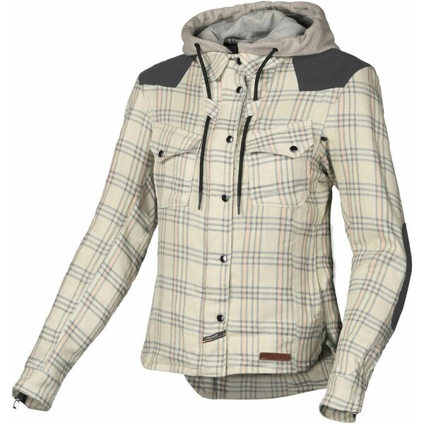 Hanorac de protectie textil dama MACNA INLAND M Maro/Verde, 4