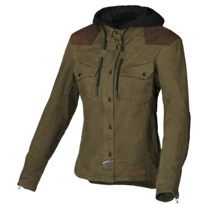 Hanorac de protectie textil dama MACNA INLAND M Maro/Verde, 7