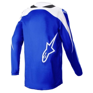 Tricou cross-enduro Alpinestars Fluid Narin M Negru/Alb/Rosu, 8