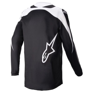 Tricou cross-enduro Alpinestars Fluid Narin Negru/Alb L, 7