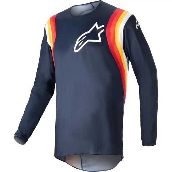 Tricou cross-enduro ALPINESTARS FLUID CORSA XL Negru/Rosu, 6