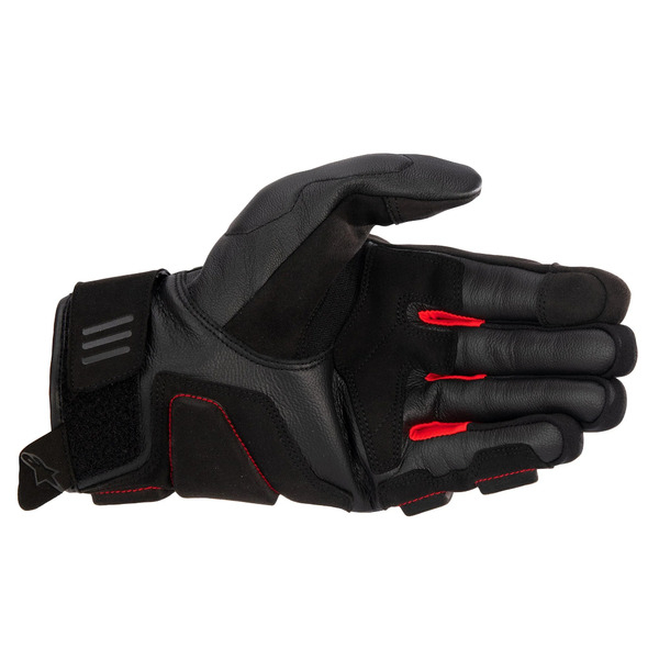Manusi de piele sport/touring ALPINESTARS PHENOM M Negru/Rosu fluo, 4