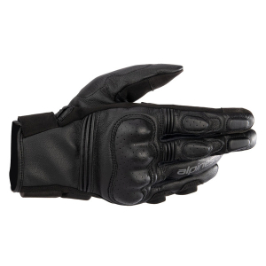 Manusi de piele sport/touring ALPINESTARS PHENOM M Negru/Rosu fluo, 6