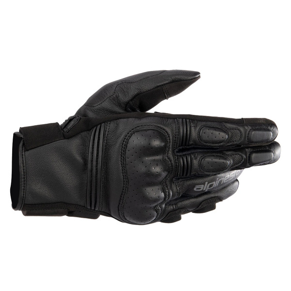 Manusi de piele sport/touring ALPINESTARS PHENOM L Negru/Rosu fluo, 5