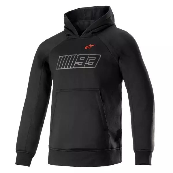 Hanorac de protectie ALPINESTARS MM93 THUNDER S Negru/Rosu, 5