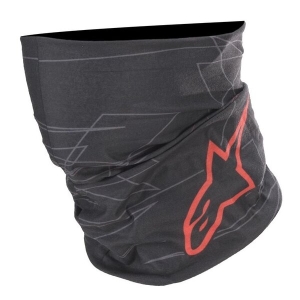 Protectie gat ALPINESTARS MM93 NECK TUBE Negru/Alb/Rosu