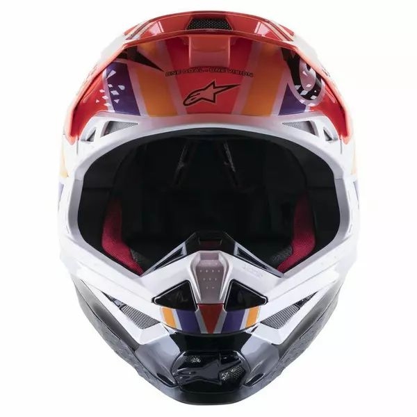 Casca cross-enduro Alpinestars Supertech S-M10 TLD EDITION 23 S Rosu/Negru, 8