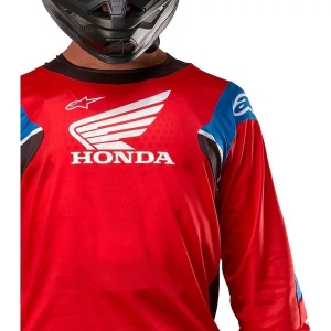 Tricou cross-enduro ALPINESTARS HONDA RACER ICONIC XXL Negru/Rosu, 8