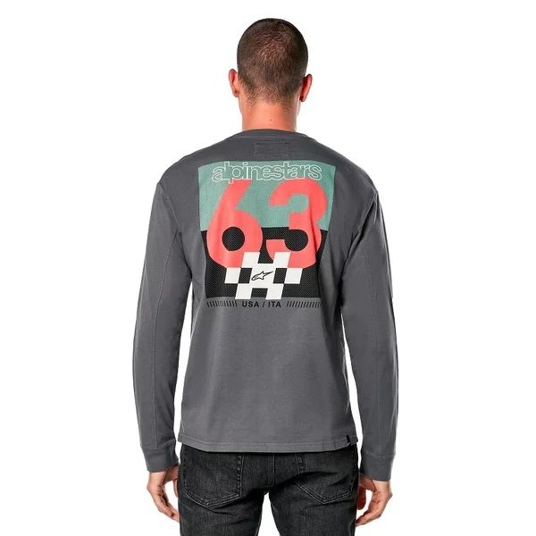 Bluza ALPINESTARS COMPEL LS XL Gri carbune, 5