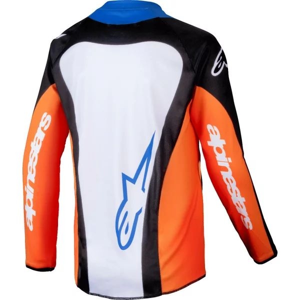 Tricou cross-enduro de copii ALPINESTARS RACER MELT YOUTH S Rosu/Gri, 3