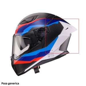 Spoiler casca integrala Caberg model Drift Evo II Carbon MSPORT S3 - culoare: alb mat (compatibil cu marimile XS-M)