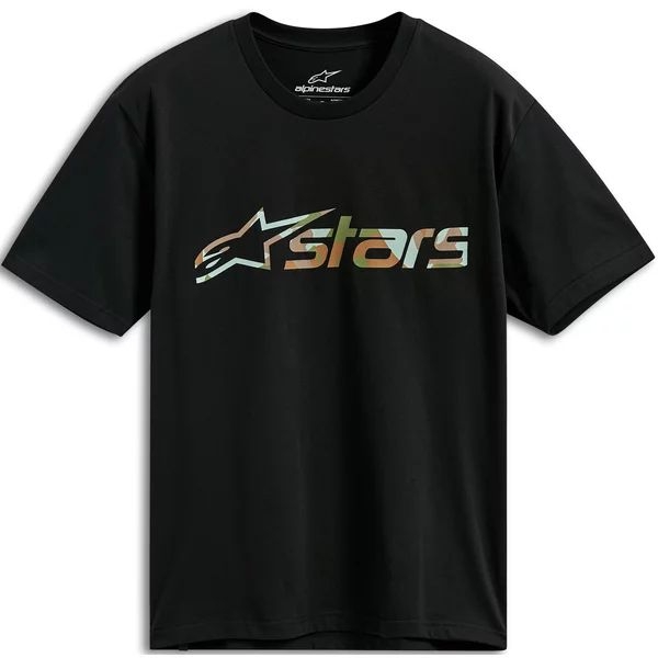 Tricou ALPINESTARS VERDURE CAMO CSF SS Negru S, 3