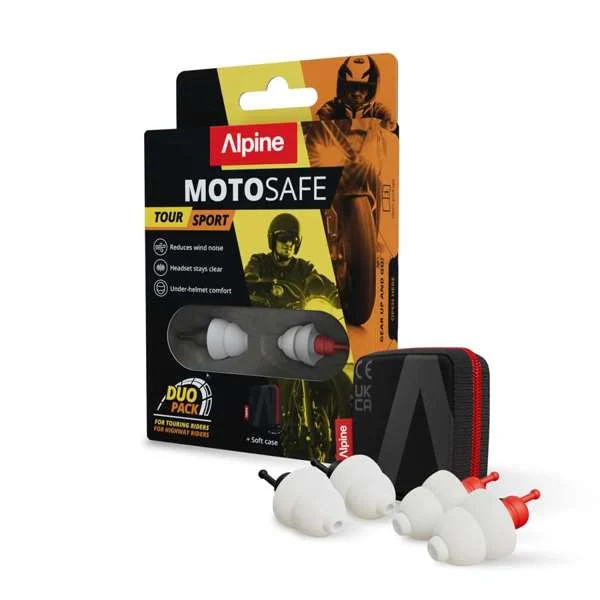 Dopuri de urechi Alpine MotoSafe Duo